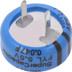 FYL0H473ZF - Backup capacitor 0.33F 5.5V 12x5 P5,08