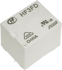 HF3FD/024-ZST - Relay SPDT 10A Ucoil 24VDC 1600R
