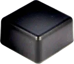 1551MBK - ABS-Gehäuse 35x35x20mm schwarz