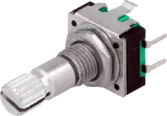 PEC11R-4020K-S0024 - Incremental encoder 24 pulses/rev with switch