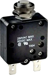 W58-XB1A-18 - Thermal Circuit Breaker SPST-NC 18A 250VAC/50VDC