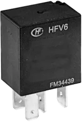 HFV6/024ZS-T - Relay automotive SPDT 30A 24VDC 360R