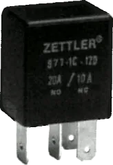 AZ977-1C-12D - Relay automotive SPDT 20A Ucoil 12VDC 97R