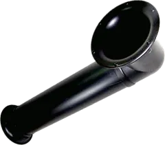 051-0051 - 90° - D 100 mm - Anschlussrohrsatz