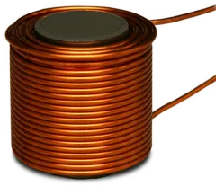 000-2408 - Eisenkernspule 1,200mH ±3% 0,137R Ø30 H:70mm Draht: 1,40mm