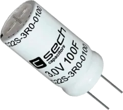C22S-3R0-0100 - UltraCap 100F 3V 45x2mm P10