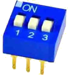 EDG03S - DIP-Schalter Standard-Type 3Pol