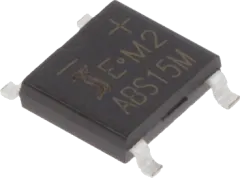 ABS15M - SMD 1-Phasen Brückengleichrichter 1kV 2A