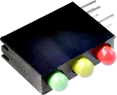 OSTSLT3E34X-3F3C - PCB-LED 3mm grün /gelb /rot