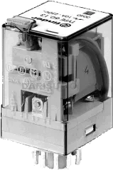 60.13.8.230.0050 - Industrial Relay 3DPDT 10A 230VAC with indicator