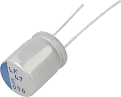 PLF1E470MDO2 - Polymer Kondensator 47uF 25V ESR:50mR 8x7mm RM3,5