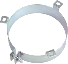 PYC6045 - Clamp for mounting large capacitors galvanized 90mm