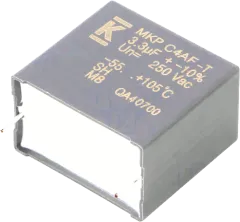 C4AF1BU4750T12K - Capacitor Polypropylene 7.5uF 250VAC 500VDC 6.4mR 10% P=27.5