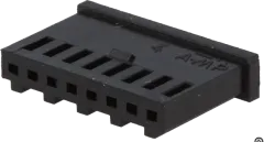 280361 - Femal plug receptable 8 pole for crimp contacts P2.54