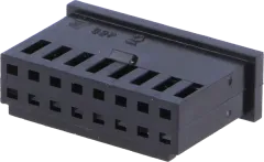 280366 - Femal plug receptable 2x8 pole for crimp contacts P2.54