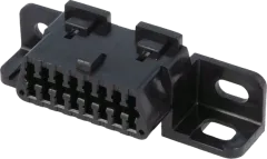 MX-51116-1601 - Plug empty housing OBDII 16-pin flange P4