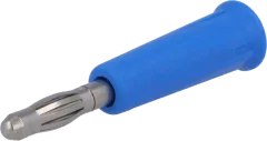 PJ1010-BU - Federkorbstecker lötbar 4mm 24A 60VDC blau