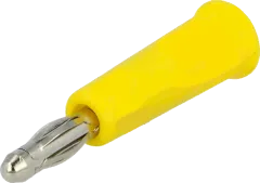 PJ1010-Y - Federkorbstecker lötbar 4mm 24A 60VDC gelb