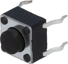 1301.9302 - Taster 6x6 SPST-NO 12VDC 0.05A 1.6N