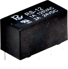 RS-12 - Relay DPDT 1A Ucoil 12VDC 960R