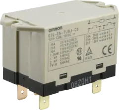 G7L-2A-TUBJ-CB24AC - Relais DPST-NO 24VAC 25A 50mR Uspule 24VAC
