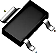 WMF04N65C2 - Transistor Mosfet WMOS C2 650V 3A 4.6W SOT223-2L