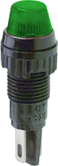 1.66001-gn - Anzeigelampe grün für Glühfadenlampe W 2 x 4.6d