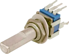 RK09L1140A65 - Potenziometer 5k axial 1 Drehung 6x18mm Achse stehend