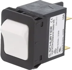 3-128-233 - Overcurrent switch 240VAC 60VDC 10A DPST 34x26mm