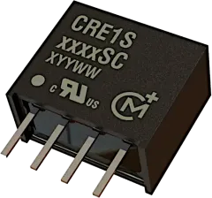 CRE1S2405SC - DC/DC converter Uin 21.6÷26.4VDC Uout 5VDC 200mA SIP4