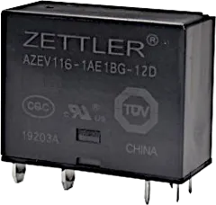 AZEV116-1AE1BG-12D - Relais SPST-NO 16A SPST-NC 10mA Uspule 12VDC 93R