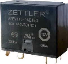 AZEV140-1AE1BG-5D - Relais SPST-NC 440V AC 40A 22kW Uspule 5VDC 11.8R
