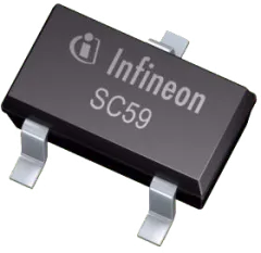 TLV4906KFTSA1 - Hall Sensor Bereich 4.7-13.9mT Uvers= 2.7-18VDC SC59