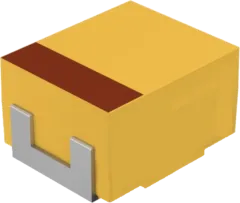 TAJB106M016R - Tantal capacitor 10uF 16VDC Case B