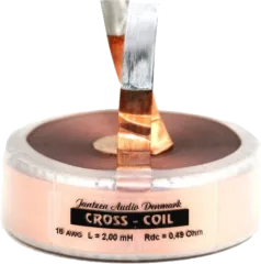 000-7368 - Kreuzspule 0,700mH ±2% 0,210R ±5% Ø63 H:37mm AWG14 Draht: 1,6mm