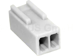 NSG25-2 - Nylonbuchsengehäuse 2pol 2,54mm