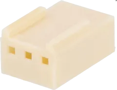 NSG25-3 - Nylonbuchsengehäuse 3pol 2,54mm