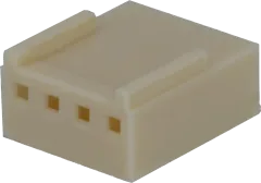 NSG25-4 - Nylonbuchsengehäuse 4pol RM= 2,54mm