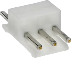 NSL25-3G - Nylonstiftleiste 3polig gerade 2,54mm