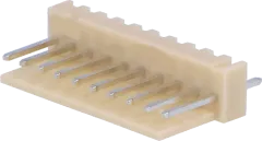 NSL25-10G - Nylonstiftleiste 10polig gerade 2,54mm