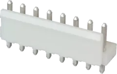 NSL25-8G - Nylonstiftleiste 8polig gerade 2,54mm