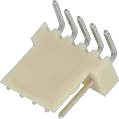 NSL25-5W - Nylonstiftl. 5pol gewink. 2,54mm