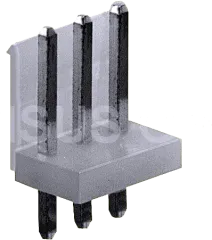 NSL39-3G - Nylonstiftl. 3pol ger. 3,96mm