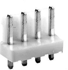 NSL39-4G - Nylonstiftl. 4pol ger. 3,96mm