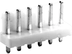NSL39-6G - Nylonstiftl. 6pol ger. 3,96mm
