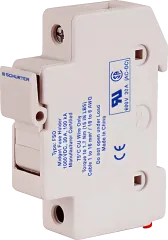 0091.0001 - Sicherungs-Halter für 1 zyldrische Sicherung 10.3x38mm auf DIN-Schiene