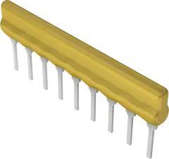 4609X-101-682LF - SIL resistor network 8R/9P ±2% 0.2W 6k8