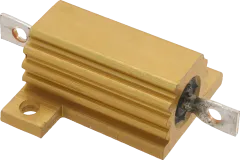 HS50 R1 F - Wirewound resistor with AL-heat sink 50W 0R1 1%