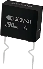 ECQUBAF102KA - Metallized Polypropylene Film Capacitor 1nF 300VAC