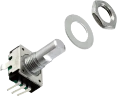 PEC11R-4215F-N0024 - Incremental encoder 24 pulses/rev 5VDC 10mA without switch